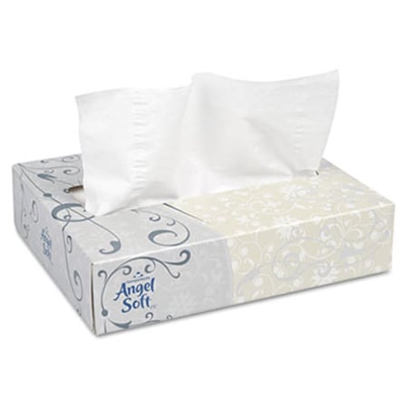 Angel Soft Ps Facial Tissue White 50 Sheets-Box 60 Boxes-Carton AN30708